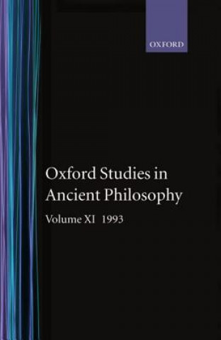 Book Oxford Studies in Ancient Philosophy: Volume XI: 1993 C. C. W. Taylor