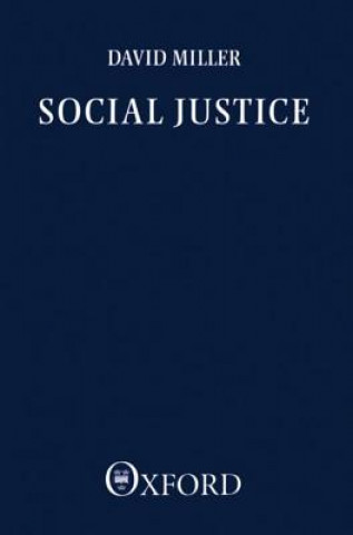 Kniha Social Justice David Miller