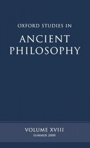 Kniha Oxford Studies in Ancient Philosophy: Volume XVIII David Sedley