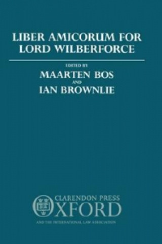 Kniha Liber Amicorum for Lord Wilberforce 