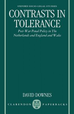 Könyv Contrasts in Tolerance David Downes