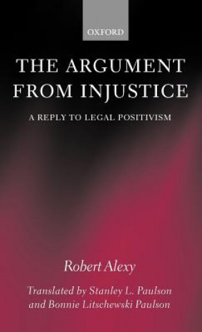 Buch Argument from Injustice Robert Werner Alexy