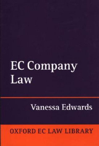 Könyv EC Company Law Vanessa Edwards