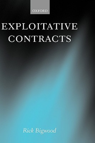 Knjiga Exploitative Contracts Rick Bigwood