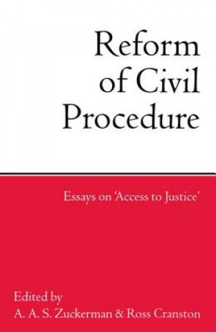 Libro Reform of Civil Procedure A. A. S. Zuckerman