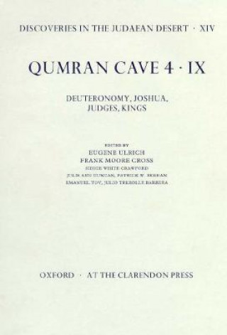 Buch Discoveries in the Judaean Desert: Volume XIV. Qumran Cave 4: IX Eugene Ulrich