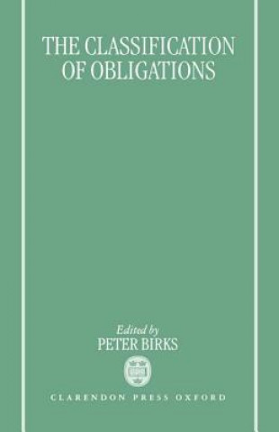 Könyv Classification of Obligations Peter Birks