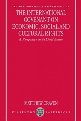 Kniha International Covenant on Economic, Social and Cultural Rights Matthew Craven