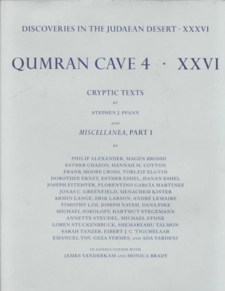 Könyv Discoveries in the Judaean Desert: Volume XXXVI: Qumran Cave 4: XXVI Stephen Pfann