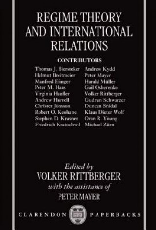 Kniha Regime Theory and International Relations Volker Rittberger