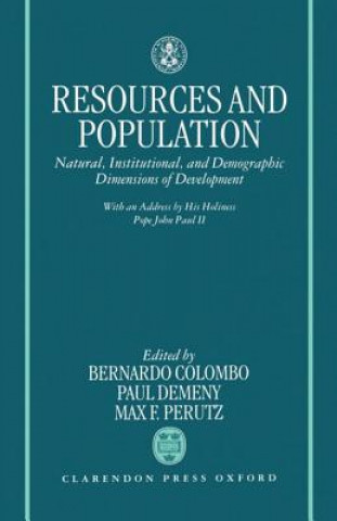Knjiga Resources and Population Bernardo Colombo