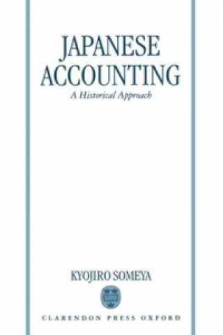 Kniha Japanese Accounting Kyojiro Someya