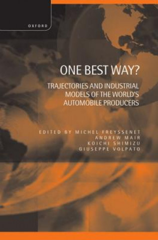 Kniha One Best Way? Michel Freyssenet