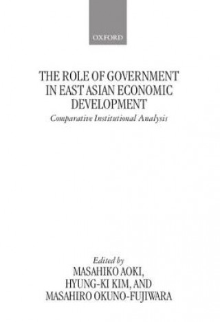 Carte Role of Government in East Asian Economic Development Masahiko Aoki