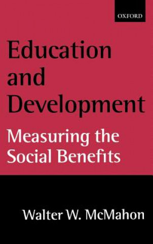 Buch Education and Development Walter W. McMahon