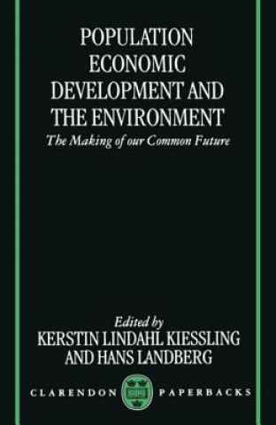 Könyv Population, Economic Development, and the Environment Kerstin Lindahl Kiessling
