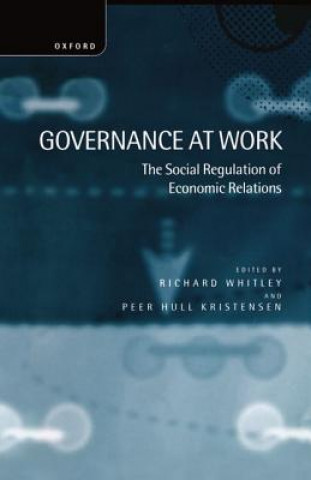 Carte Governance at Work Richard Whitley