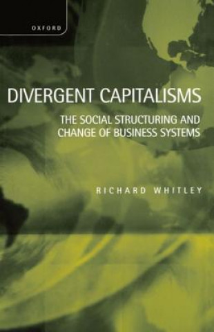 Carte Divergent Capitalisms Richard Whitley