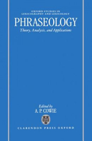 Kniha Phraseology A. P. Cowie