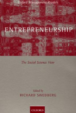 Kniha Entrepreneurship Richard Swedberg