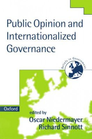 Kniha Public Opinion and Internationalized Governance Oskar Niedermayer