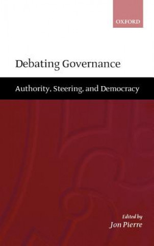 Livre Debating Governance Jon Pierre