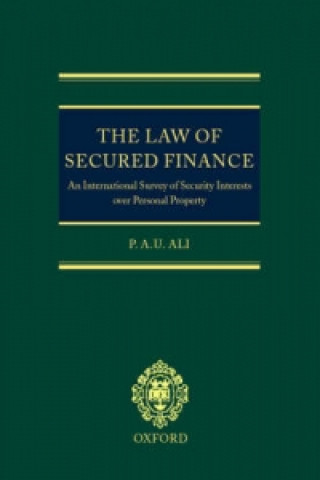 Könyv Law of Secured Finance Paul Ali