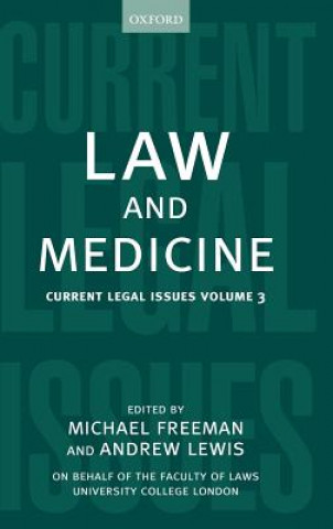 Carte Law and Medicine Michael Freeman