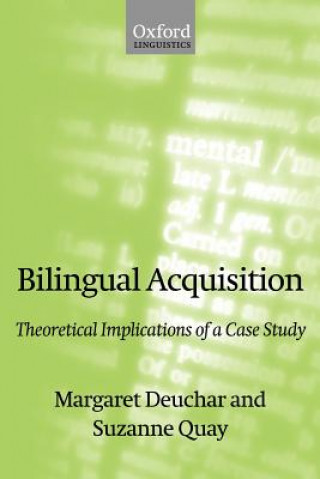 Boek Bilingual Acquisition Margaret Deuchar