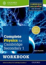 Könyv Complete Physics for Cambridge Lower Secondary Workbook (First Edition) Helen Reynolds