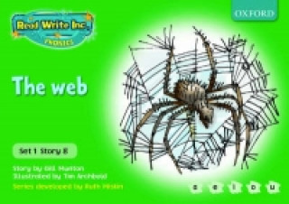 Könyv Read Write Inc. Phonics: Green Set 1 Storybooks: The Web Gill Munton