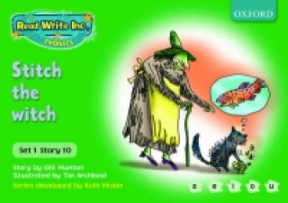 Kniha Read Write Inc. Phonics: Green Set 1 Storybooks: Stitch the Witch Gill Munton