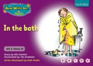 Könyv Read Write Inc. Phonics: Purple Set 2 Storybooks: In the Bath Gill Munton