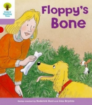 Carte Oxford Reading Tree: Level 1+: More First Sentences B: Floppy's Bone Roderick Hunt