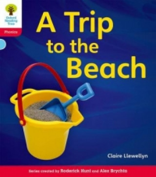 Książka Oxford Reading Tree: Level 4: Floppy's Phonics Non-Fiction: A Trip to the Beach Claire Llewellyn