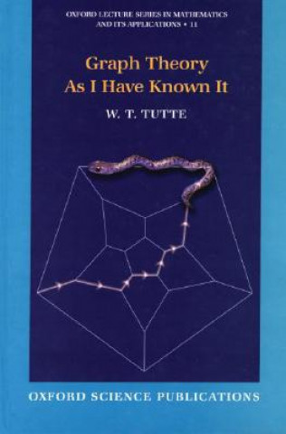 Kniha Graph Theory As I Have Known It W.T. Tutte