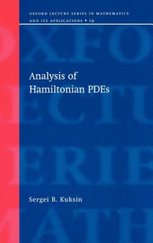 Könyv Analysis of Hamiltonian PDEs Sergei B. Kuksin
