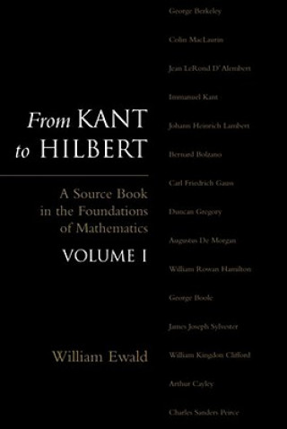 Kniha From Kant to Hilbert Volume 1 William Bragg Ewald