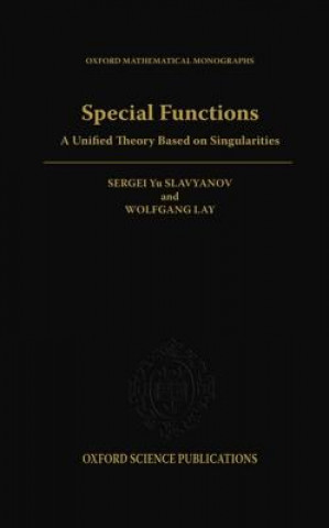 Kniha Special Functions S.Yu Slavyanov
