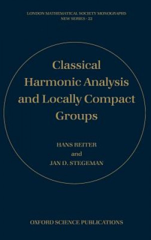 Buch Classical Harmonic Analysis and Locally Compact Groups Hans Reiter