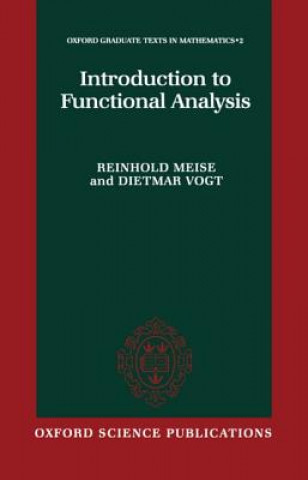 Buch Introduction to Functional Analysis Dietmar Vogt