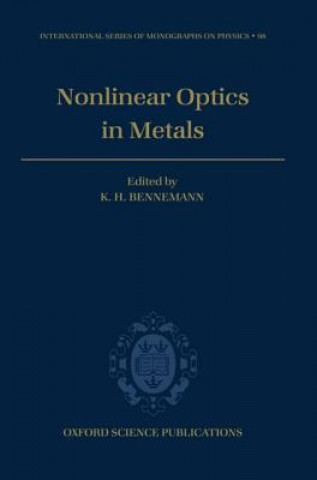 Libro Non-linear Optics in Metals Karl-Heinz Bennemann