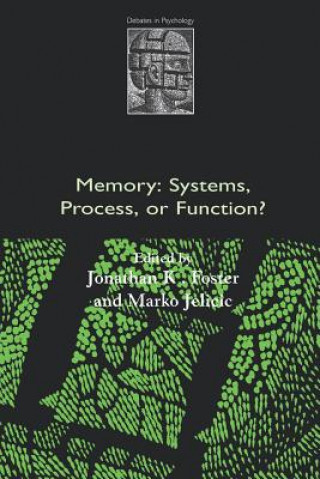 Book Memory: Systems, Process, or Function? Jonathan K. Foster