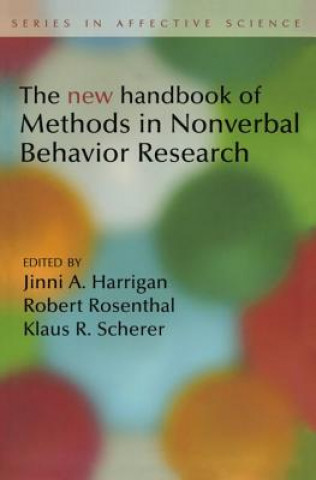 Könyv New Handbook of Methods in Nonverbal Behavior Research Jinni Harrigan