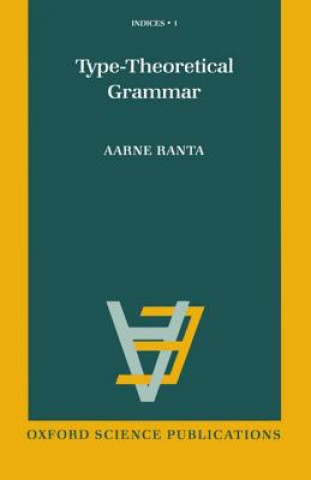 Knjiga Type-theoretical Grammar Aarne Ranta