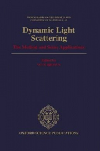 Book Dynamic Light Scattering BROWN