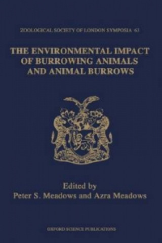 Kniha Environmental Impact of Burrowing Animals and Animal Burrows 