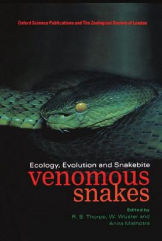 Könyv Venomous Snakes Roger S. Thorpe