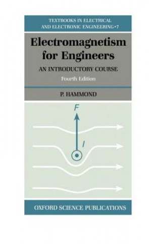 Book Electromagnetism for Engineers P. Hammond