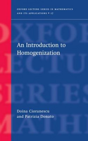 Könyv Introduction to Homogenization Doina Cioranescu